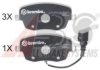 A.B.S. 37338S Brake Pad Set, disc brake